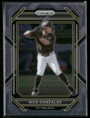 2023 PANINI PRIZM NICK GONZALES PITTSBURGH PIRATES #129 - Image 1 of 2