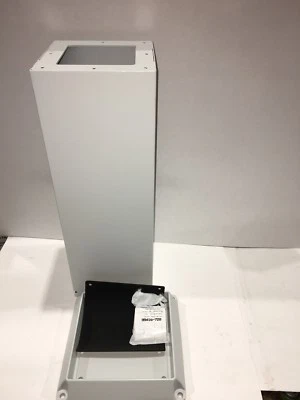 HOFFMAN AP23B88LG Pedestal, Bolt-Down Type LtGray, 23.00x8.00x8.00, Steel NEW!! - Image 1 of 4