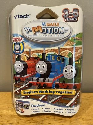 NEW VTech V. Motion Thomas & Friends Engines Working Together V.Smile 3-5 years - Image 1 of 2