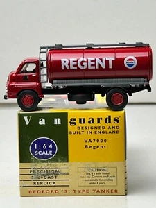 Vanguards 1:64 Scale Bedford Tanker Truck, Regent Gasoline - Picture 1 of 16