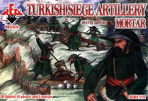 Scatola rossa 1/72 72070 mortaio artiglieria assedio turco (XVI-XVII secolo) - Foto 1 di 2