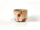 Ceramic Artist Kozo Kato Shino Beni Sake Cup