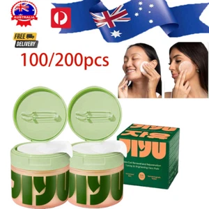 100 Pieces Jiyu Skincare Anti-Aging, Dark Spots & Wrinkle Minimizing Toner Pads - Picture 1 of 11