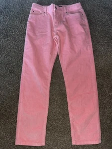 Boden Denim Women's Slim Straight Pink Corduroy Pants 8P - 000697 - Picture 1 of 6