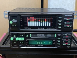 Panasonic CQ-GV50/CY-EQ50D 1DIN+1DIN Cassette Ecualizador Cubierta - Imagen 1 de 9