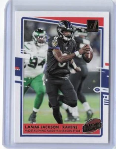 2020 Donruss #H-LJA Lamar Jackson Highlights - Picture 1 of 2