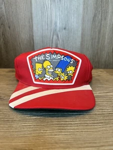 The Pro Side Liner Snap Back Hat with Simpsons Patch Please Read Discription - Picture 1 of 6