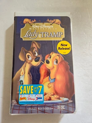 Lady and the Tramp - New- Masterpiece Collection (VHS Tape, Walt Disney Company) - Image 1 of 3