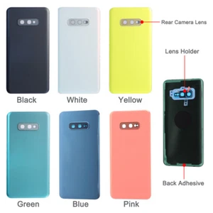 US Best Back Housing Battery Cover+Rear Camera Lens for Samsung Galaxy S10e G970 - Picture 1 of 14