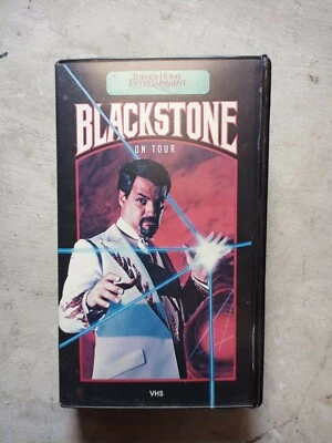 Blackstone On Tour VHS Rare Magic Tape Vintage Former Blockbuster Video Rental - Image 1 of 3