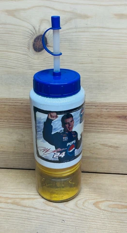 NASCAR Jeff Gordon #24 Pepsi bottle container w/ 1:64 Die-cast CAR NEW SEALED Cover