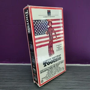 "Tootsie" VHS Sealed 1985 1st Print RARE Columbia Tristar Watermarks Red Border - Picture 1 of 11