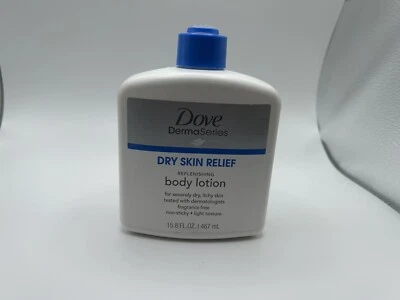 Dove Dry Skin Relief Replenishing Body Lotion - 15.8 fl oz Broken Top HTF - Image 1 of 4