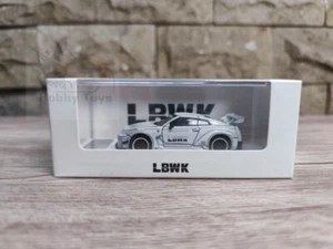 TPC Nissan GTR35 Ver3.0 Liberty Walk Vehicle White and Blue Carbon - Picture 1 of 1