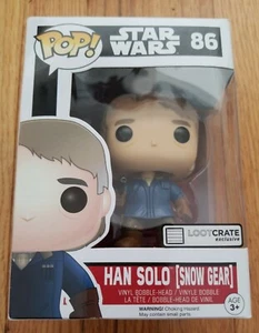 Star Wars Han Solo (Snow Gear) #86 Funko POP! Lootcrate Exclusive - Brandneu! - Bild 1 von 7