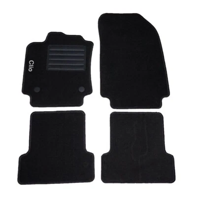 SET TAPPETINI AUTO SU MISURA TAPPETI MOQUETTE RENAULT CLIO IV SERIE 2012- 2019