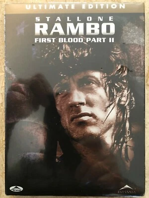 Rambo - First Blood Pt. 2 (Brand New Ultimate Edition DVD, 1986) Region 1 DVD - Image 1 of 2