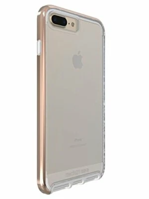 Tech21 Evo Elite Lightweight Case For Apple iPhone 7 & 8 - Frost / Gold - Image 1 of 4