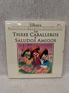 Three Caballeros & Saludos Amigos (Laserdisc) Disney Archive Collection New - Picture 1 of 2
