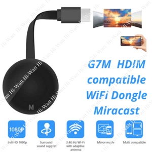 WIFI WIRELESS HDMI MIRROR SCREEN DISPLAY ADAPTER FOR 1080P TV MIRACAST DONGLE - Picture 1 of 11