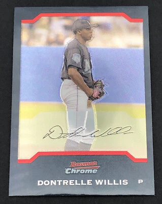2004 Bowman Chrome #54 Dontrelle Willis - Florida Marlins - Image 1 of 3