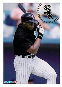 1994 Chicago White Sox Baseball Fleer Card - Frank Thomas - Bild 1 von 3