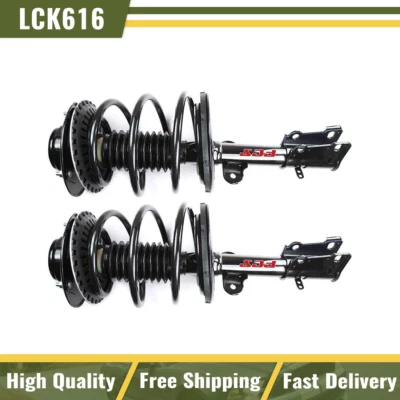 2 Front Complete Strut & Coil Spring Set 2PC FCS For 2001-2007 Dodge Caravan FWD - Изображение 1 из 3
