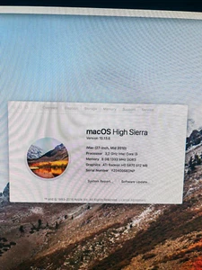 π₯οΈ Apple iMac 27" β Quad-Core, 8GB RAM, SSD β Ready to Use! β
Fast - Afbeelding 1 van 4