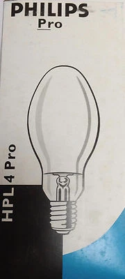 PHILIPS HPL HQL HRL HSL 4 Pro E27 50W/125W/634 Mercury Steam Lamp HPL-N80W B22