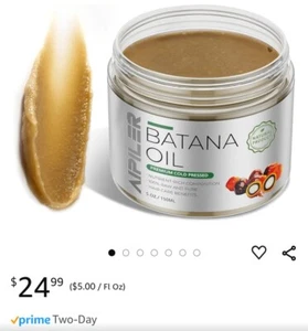 Batana Oil for Hair Growth -100% Natural - Prevents Hair Loss 5 Oz - Picture 1 of 9