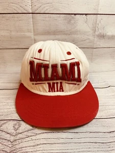 Miami Team Colors Snapback Caps by KBETHOS - Picture 1 of 5