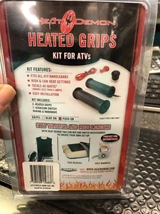 40-4180 New # 40-4185 HEAT DEMON HEATED GRIP KIT - Picture 1 of 4