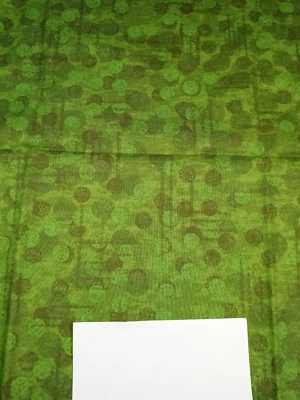 Fabric Blank Quilting -Jotdot Greens- 1/2 Yard x 44" - Image 1 of 3