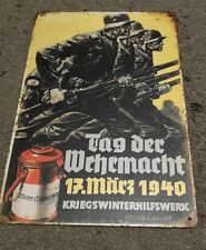 Affiche propagande de la Seconde Guerre mondiale front de l'Est Allemagne 