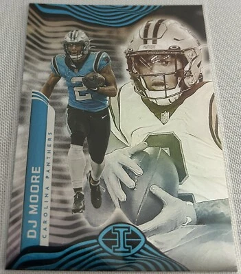 2022 Panini Illusions Football DJ Moore Carolina Panthers base card #13 - Image 1 of 2