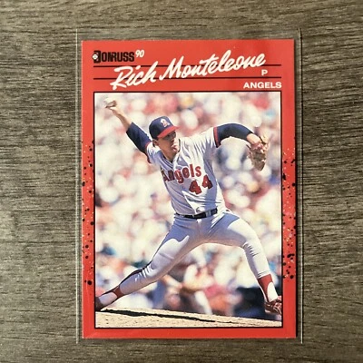 1990 Donruss Baseball Card #462 Rich Monteleone MLB                       (1M1D) - Image 1 of 2