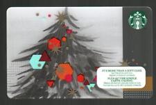 STARBUCKS ( Canada ) Christmas Tree 2014 Gift Card ( $0 ) 