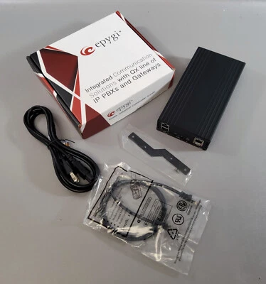 NEW Genuine EPYGI QX500  IP VOIP System Gateway QX-0500-0000 - Image 1 of 4