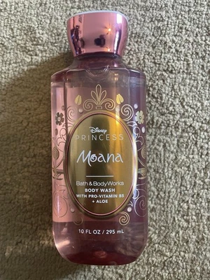 Jabón corporal Moana Bath & Body Works colección princesas Disney 10 FL OZ Foto 1 de 2