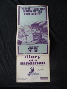 Póster de la película Diario de un loco insertar precio de vicente 1963 - Imagen 1 de 11