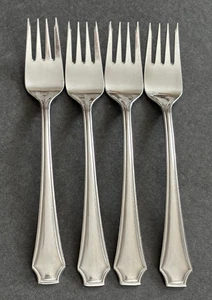 4 Customcraft CUS16 Edelstahl Salatgabeln Solingen Germany 18/8 glänzend 6-3/4 Zoll - Bild 1 von 14