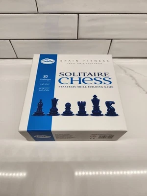 Thinkfun Brain Fitness Solitaire Chess Strategic Skill Building Game - Complete - Image 1 of 4