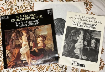M. A. CARPENTIER - Un Oratorio De Noel WILLIAM CHRISTIE France LP Record - Image 1 of 4