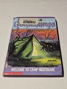 Goosebumps #9 Welcome to Camp Nightmare by R.L. Stine Library Binding Hardcover - Picture 1 of 5