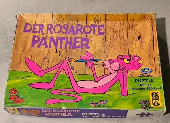 3 Puzzles La Panthère Rose - Photo 1/4