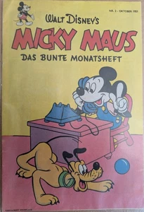 Mickey Maus Walt Disney - Das Bunte Monatsheft Nr. 2 Reprint von Oktober 1951 - Bild 1 von 3