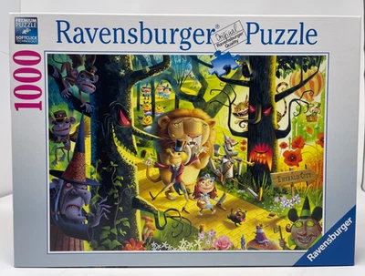 Ravensburger ~ Lions & Tigers & Bears OH MY By Dean MacAdam ~ 1000 Pieces  - Image 1 of 4