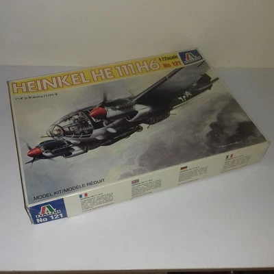 HEINKEL 111 H6 KIT ITALERI 121 1/72 BOMBARDIERE LUFTWAFFE - Immagine 1 di 4