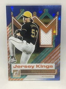 2025 Donruss Bubba Chandler Jersey Kings Blue Ice Relic #JK-BC Pittsburgh Pirate - Picture 1 of 3