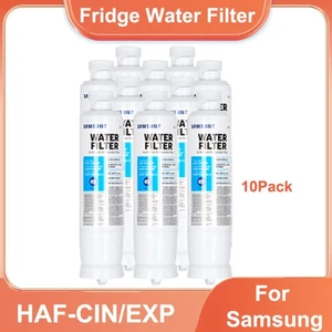 Paquete de 10 filtros de agua para refrigerador DA29-00020B Samsung HAF-CIN/EXP sellados - Imagen 1 de 9